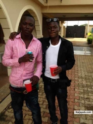 chilling with my friend,before den fly to south africa.