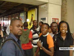 my friends and i at victoria train station london