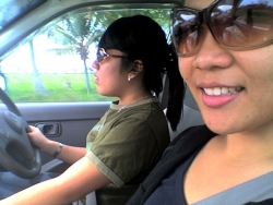 drive to nearby village
