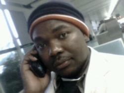 on phone
