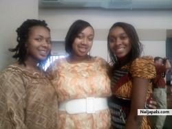 Nkechi, Me, Odira at church