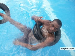 At Limelite... In the pool