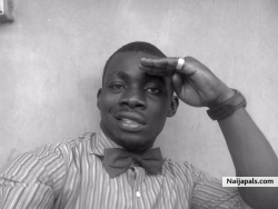 I no come here look uche face