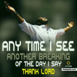 Tnk u Lord 4 a nu day