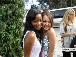 keke with hannah montana