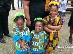 my beautiful daughters for African Culture day at church