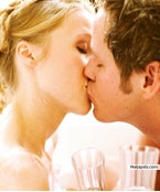 Kiss with passion