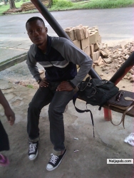 Bane Ark@School_Unical waiting 4ma homie's ride