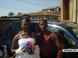 Kelvin and Sister on her wedding day