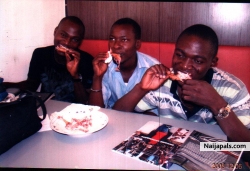 it me and my friends............we are Living large