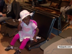 dorcas at SA airport