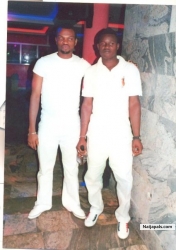 ay and mike oberego @ cubana club