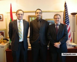 Visit of Lidio Giodani G.M Foreign Operation Impersa Pizzarotti and C.S.P.A with Mohamed Dekkak Chairman and Founder of Adgeco Group