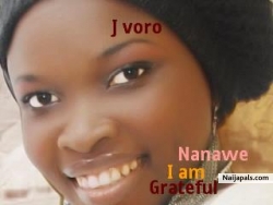 NANAWE (GRATEFUL) by JVORO