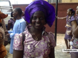 at a wedding