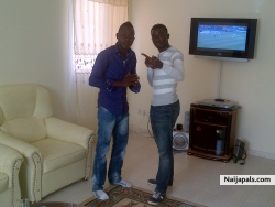 MA AND A FRIEND IN MY HOME