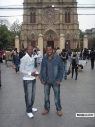 ME WITH MY GUY. AFTER CHURCH