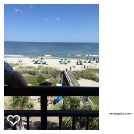 at the beach