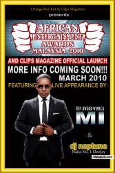 African Entertainment Awards - Malaysia 2010