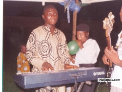 keyboarding @ a wedding ceremony in Lagos