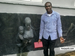 At the slave trade center in calabar
