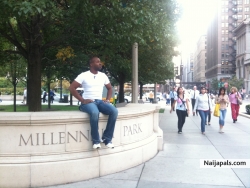 Millennium Park in Chicago, Illinois in October, 2010