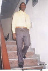 Me Steping Out Of My Office