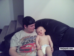 my youngest son and his nephew  my grandson