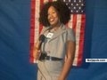 on the set I played a reporter