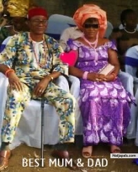 sweet mum and dad