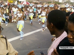 Calabar carnival dancers