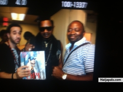 Me & my broda Awilo Longomba reppin True Shine Magazine