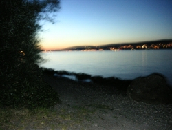 at the lake