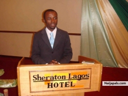 Speaking at Sheraton Hotels, Lagos