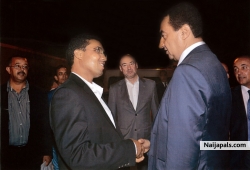 His Excellency Sidi Saleh Daha, Governor of the Province of Sidi Ifni, His Excellency Governer Samir Layazidi, His Excellency Bruno Pouezat, United Nation Resident Co-ordinator in Morocco with Founder and Chairman of Adgeco Group Mohamed Dekkak