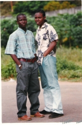 me and tunde during laspotech days