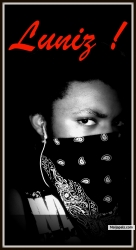luniz!...i reps P-$-C ..{pimp squad} we reps with d black banddees