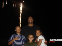 MY SON EDWARD AND MY GRANDCHILDREN