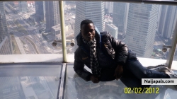 In the Oriented Pearl Tower at Shanghai-China
