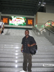 rushing my flight on a biz trip