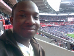 me @ wembley to watch portsmouth beat west brom