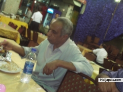 at a restaurant with MR shahaktah