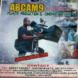 Abcam9 Films Production auditioning for TV soap 70%...........loading continue God is Awesome, get set to hv ur own form is just only N5k to be part of this great project 