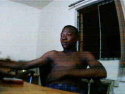 at home, with my pc