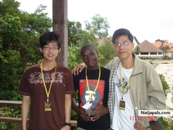At camp