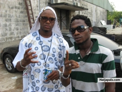 Buster and Kaha back stage, Mtv base red alart