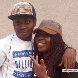 BenJoe with his sister Ada