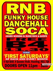 ★★ FIRST SATURDAYS ★★ of Every Month 9ja Bar   Restaraunt, Reading rg1 7qf united kingdom