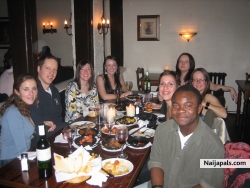dinner with me mates!