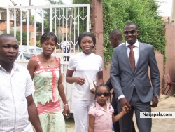 me and my friends going to church